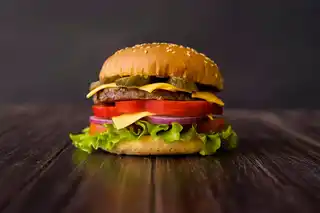 Klassischer Burger